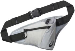 【ASICS/アシックス】 BOTTLE WAISTPACK シルバーxブラック メンズ アシックス
